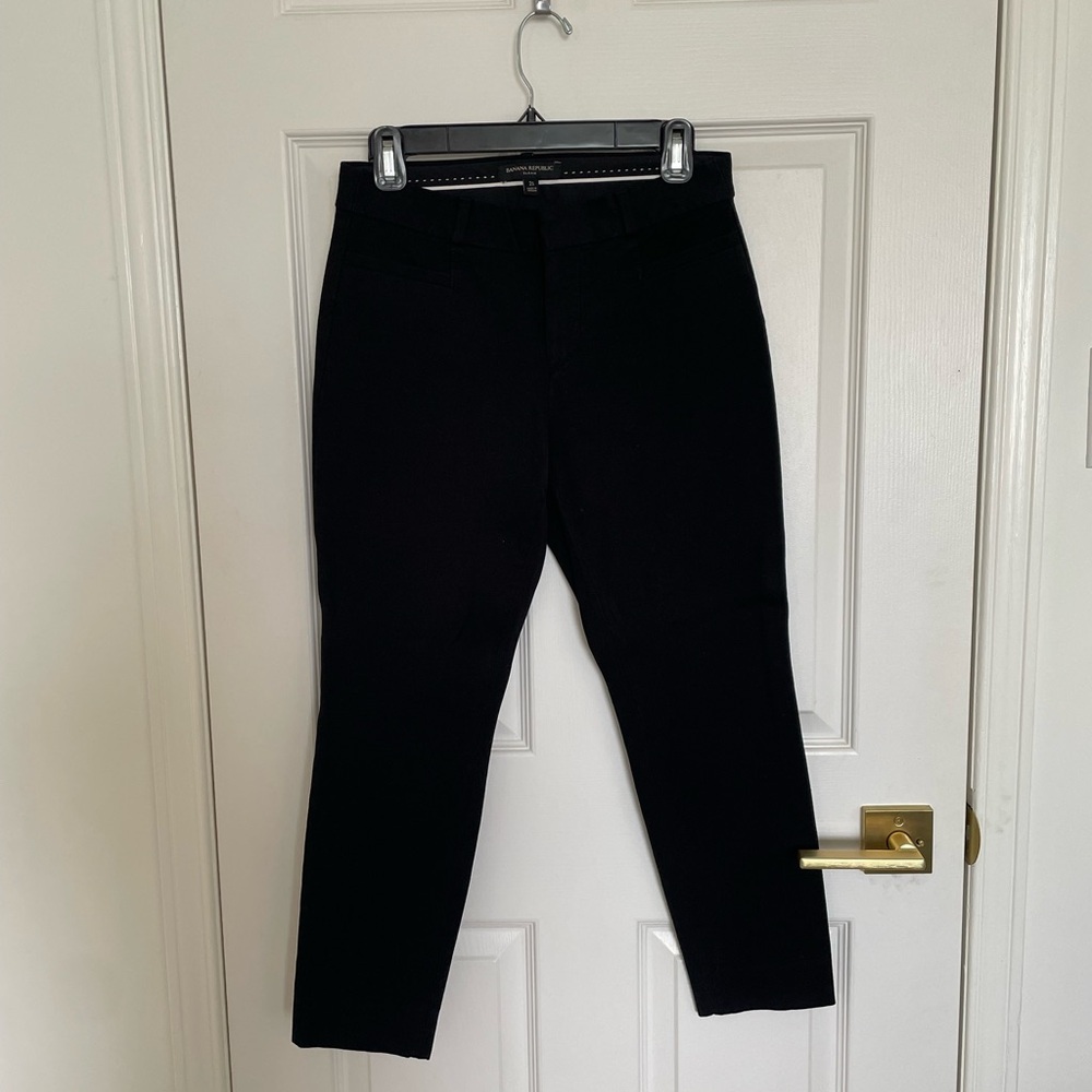 Banana Republic Sloan Black Dress Pants